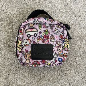 Tokidoki for Hello Kitty Food Tour Zipper Pouch Bag Kawaii Coquette Kidcore